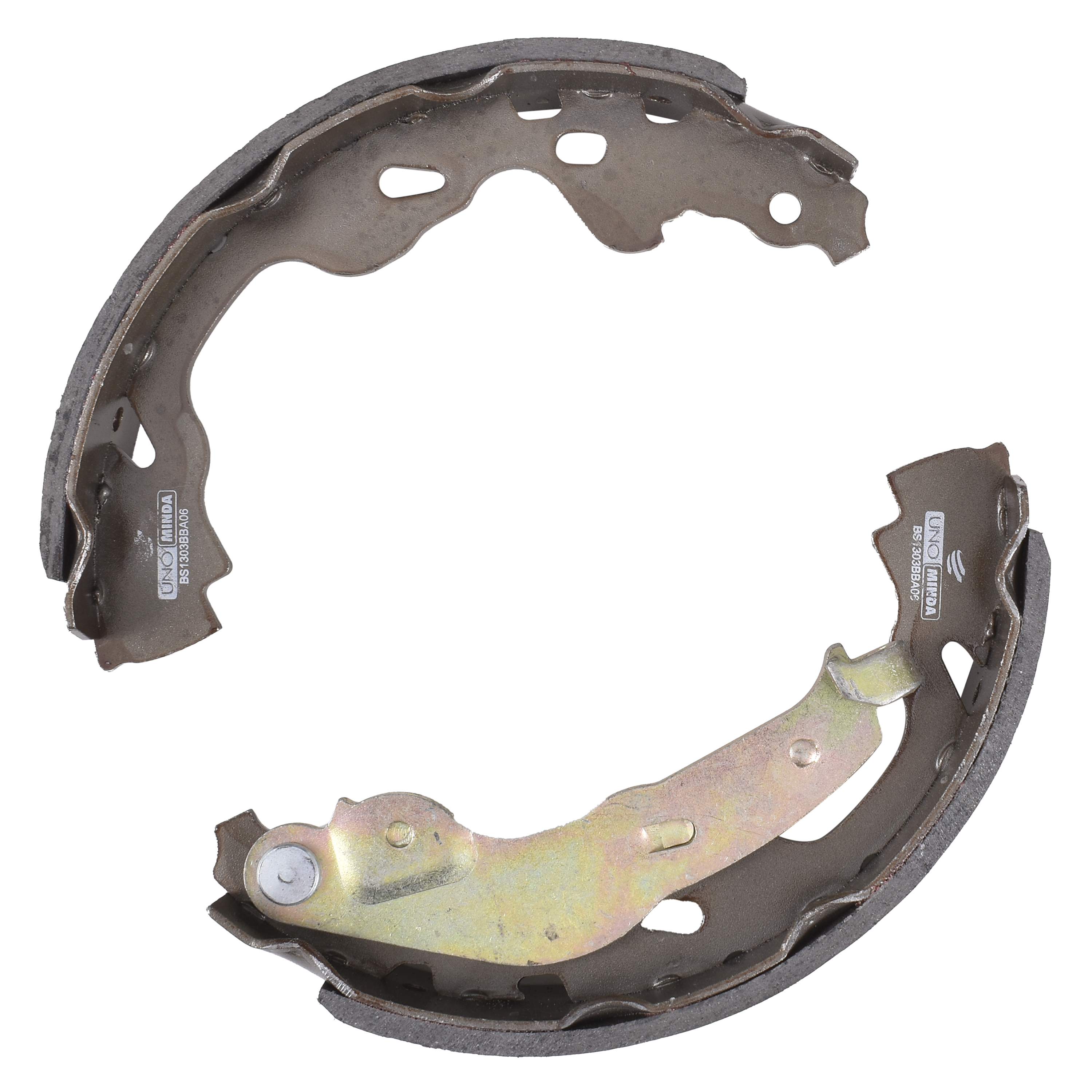 Uno Minda BS-1303 Car Brake Shoe for Toyota Etios